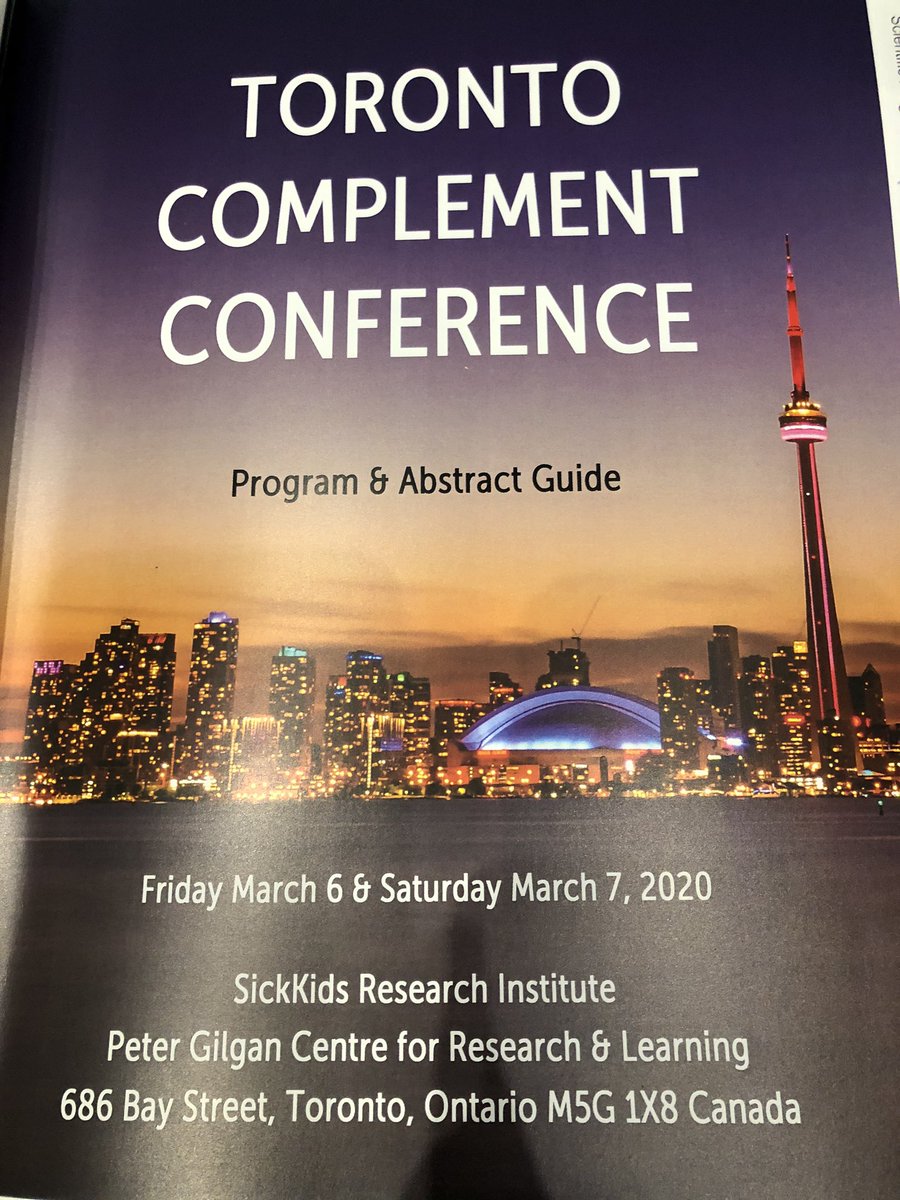 SethiRenalPath's tweet photo. Teaching at Toronto Complement Meeting, a conference focused on diseases of the complement pathway. Excellent program, so much to learn. With my close friends Santiago de Cordoba and Richard Smith. #TCC2020 @SickKidsNews @sickkids @RJHS1953 https://t.co/uTiBugb0jn