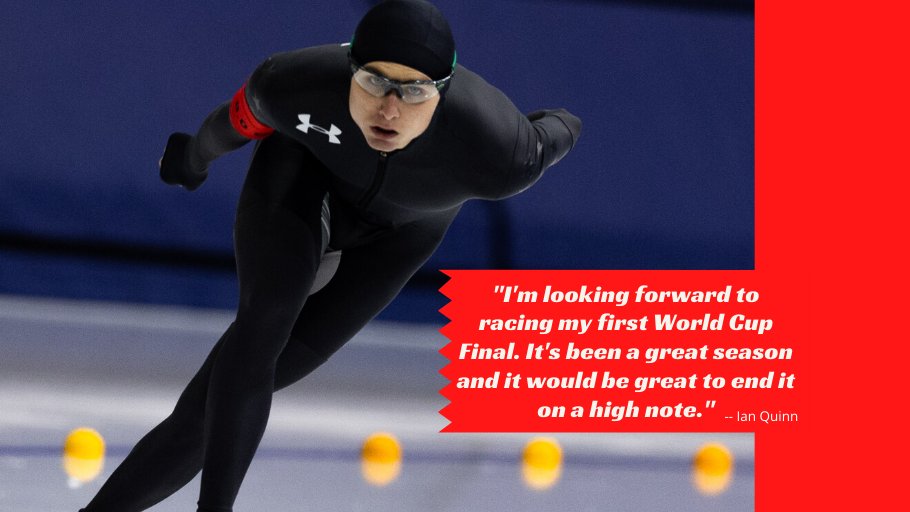 .<a href="/quinn_ian/">Ian Quinn</a> races in his first World Cup Final this weekend in Heerenveen!  🇳🇱

Cheering him on! 🎉🎉
#speedskating #SeasonWrapUp