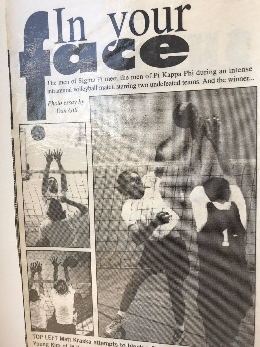 psouthhoops's tweet photo. Flowback Friday. Check out the locks and the hops. Both are gone!  #psouthvolleyball https://t.co/Q4oDmPj2gf