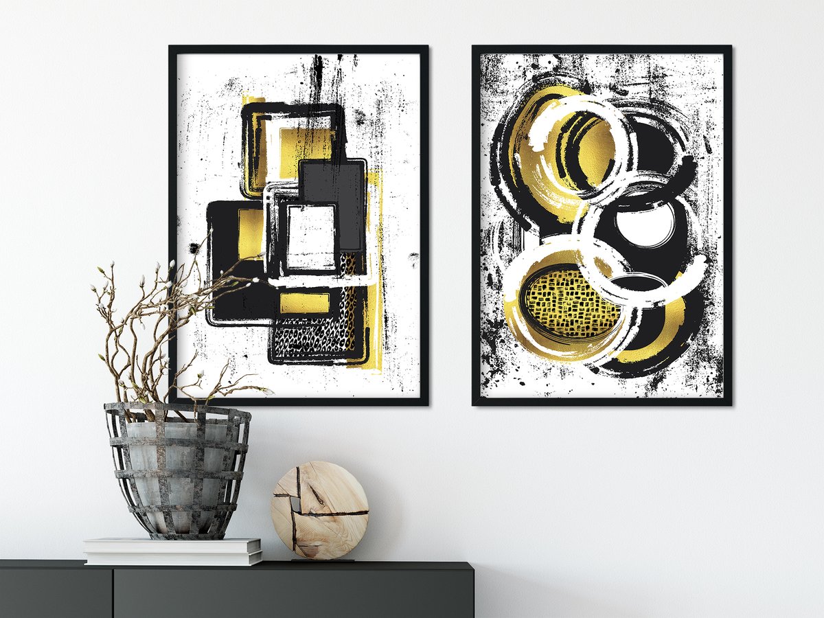 MelanieViolaArt's tweet photo. Some of my "Golden Contemporary Art" wall prints @displate https://t.co/t553pmvqrU +++ Get 21% OFF | Use code: GET21 | Ends: Sunday +++ #prints #goldpattern #gold #abstract #art #wallprints #wallart #artist #geometry #homedecorideas #modernart #homedecor #abstractpainting https://t.co/R4JUhUzdRf