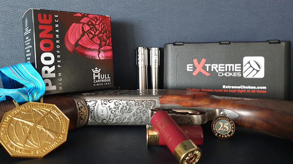 extremechokes's tweet photo. Congratulations to our Extreme Chokes Pro Staff shooter Renae Birgan (AUS) for winning Ladies Gran Prix title (and finishing 12th overall) at the 2020 Australian Gran Prix. Great way to kick off the 2020 shooting season, Renae! https://t.co/4sOx471OjY