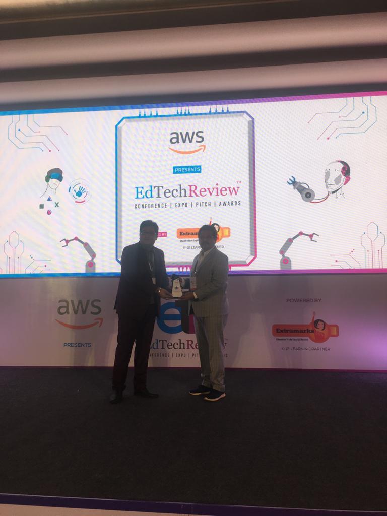 SriSriU's tweet photo. It is a proud moment for everyone in the university as we have bagged another award for Best University in India at #EdTech Review 2020 -An extravagant 2-day Annual Flagship Conference, Expo, Pitch and Awards, held at Delhi on 5-6 March 2020.
#AwardsSSU #EducationAwards #ETR2020 https://t.co/0uwwVVV7AN