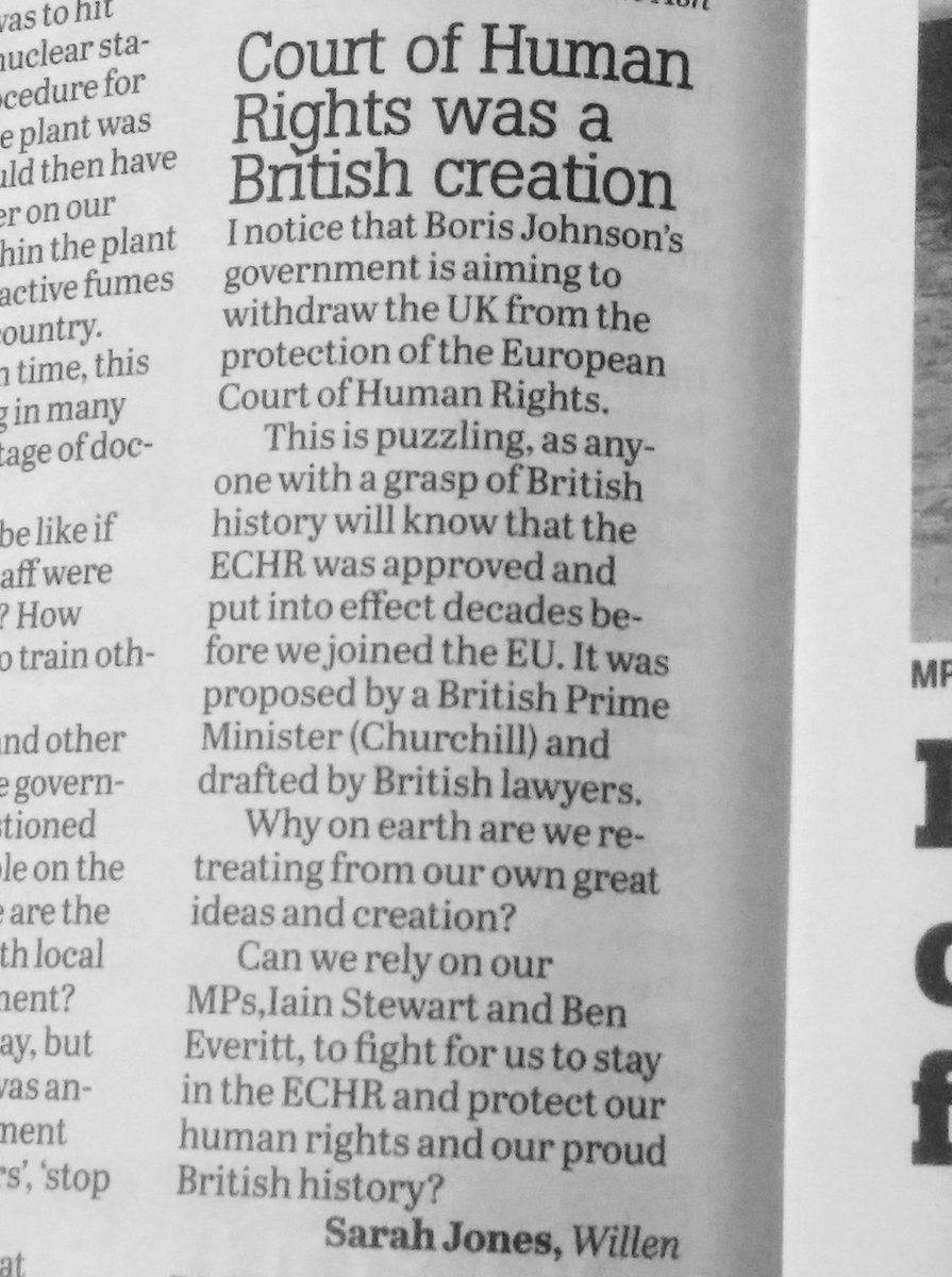 they printed it 🙃

everyone, WRITE TO YOUR LOCAL PAPERS! gather information on twitter, and then spread it *outside* this bubble, it all helps hold the government to account!

we must stay motivated and turn our ideas into actions 💪