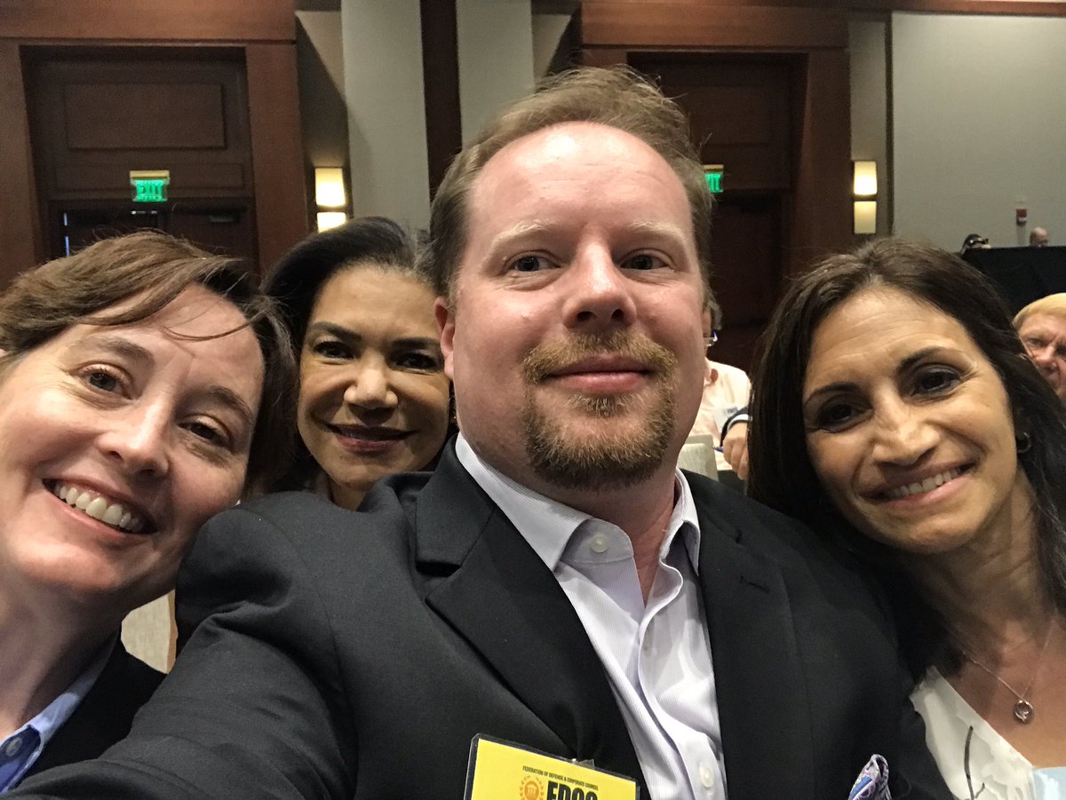 Getting ready to take the stage with an impressive panel of speakers at the <a href="/fdcclaw/">FDCCLaw</a> Winter Meeting in Scottsdale #FDCCWinter2020 @kimballpr <a href="/wmgPR/">ann marchant</a> <a href="/ChubbNA/">Chubb North America</a> <a href="/Travelers/">Travelers</a>