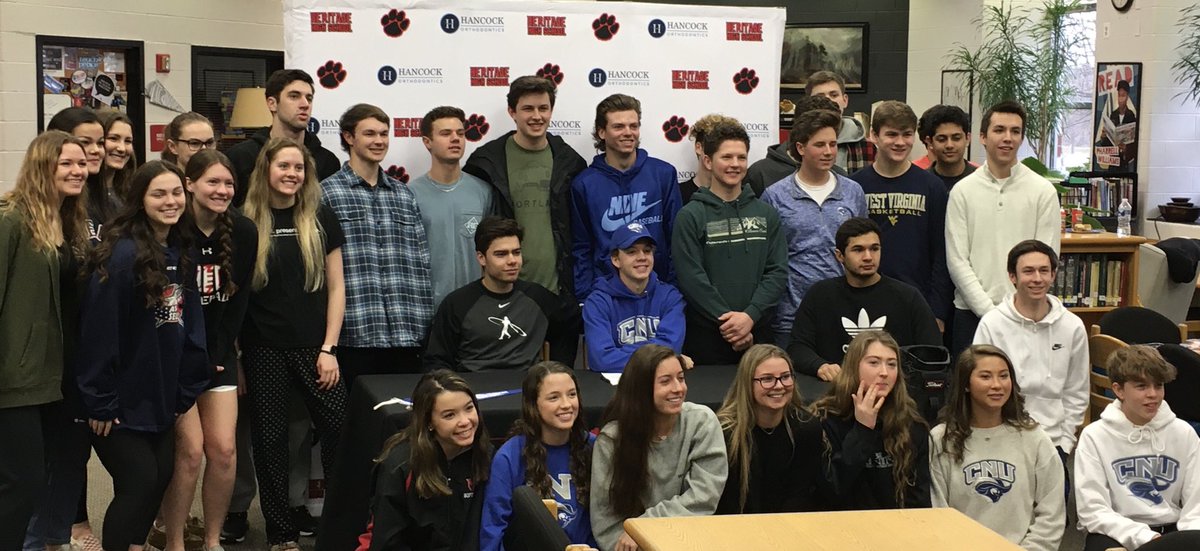Congratulations to Aiden Baron who will continue his Golf career at CNU in the fall!!  Very excited him and his family.  Best of luck!!