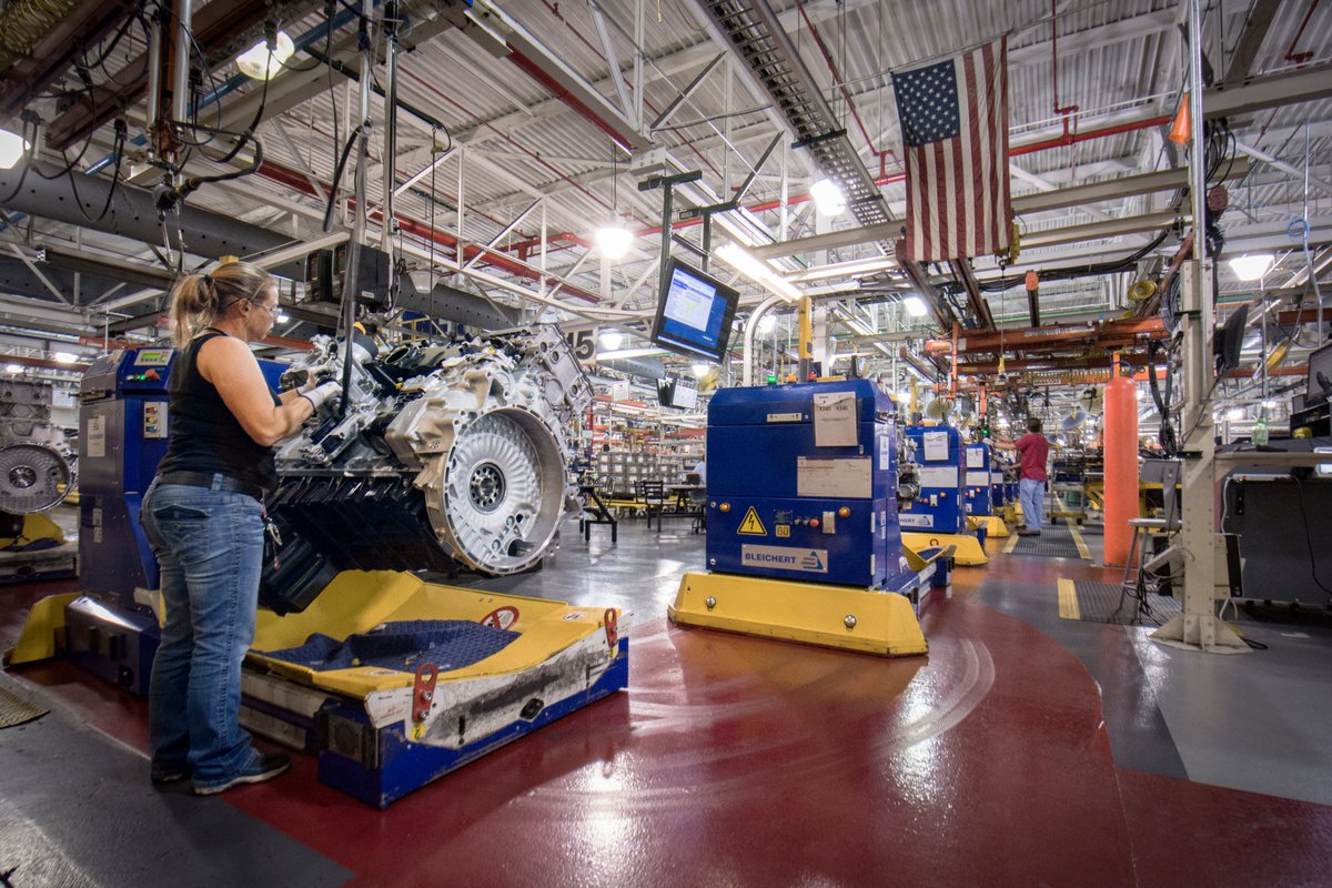 DemandDetroit's tweet photo. The true power behind our engines is the people who make them every day. #EmployeeAppreciationDay https://t.co/Ro43eExoWO