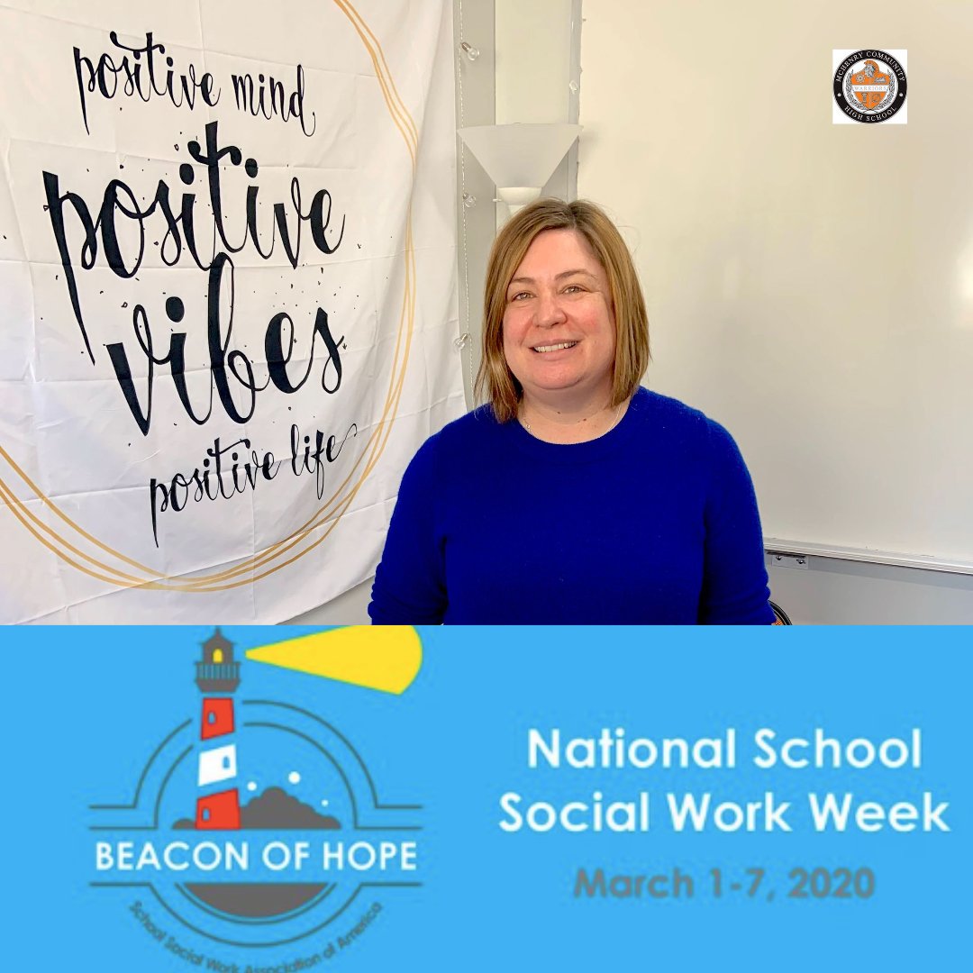 MCHS156's tweet photo. This week, MCHS celebrates National School Social Worker Week!
Thank you to Maura Reid, prevention and wellness coordinator for MCHS, for all you do for our school community!
#SSWWEEK2020 https://t.co/v3uNZnhYUL
