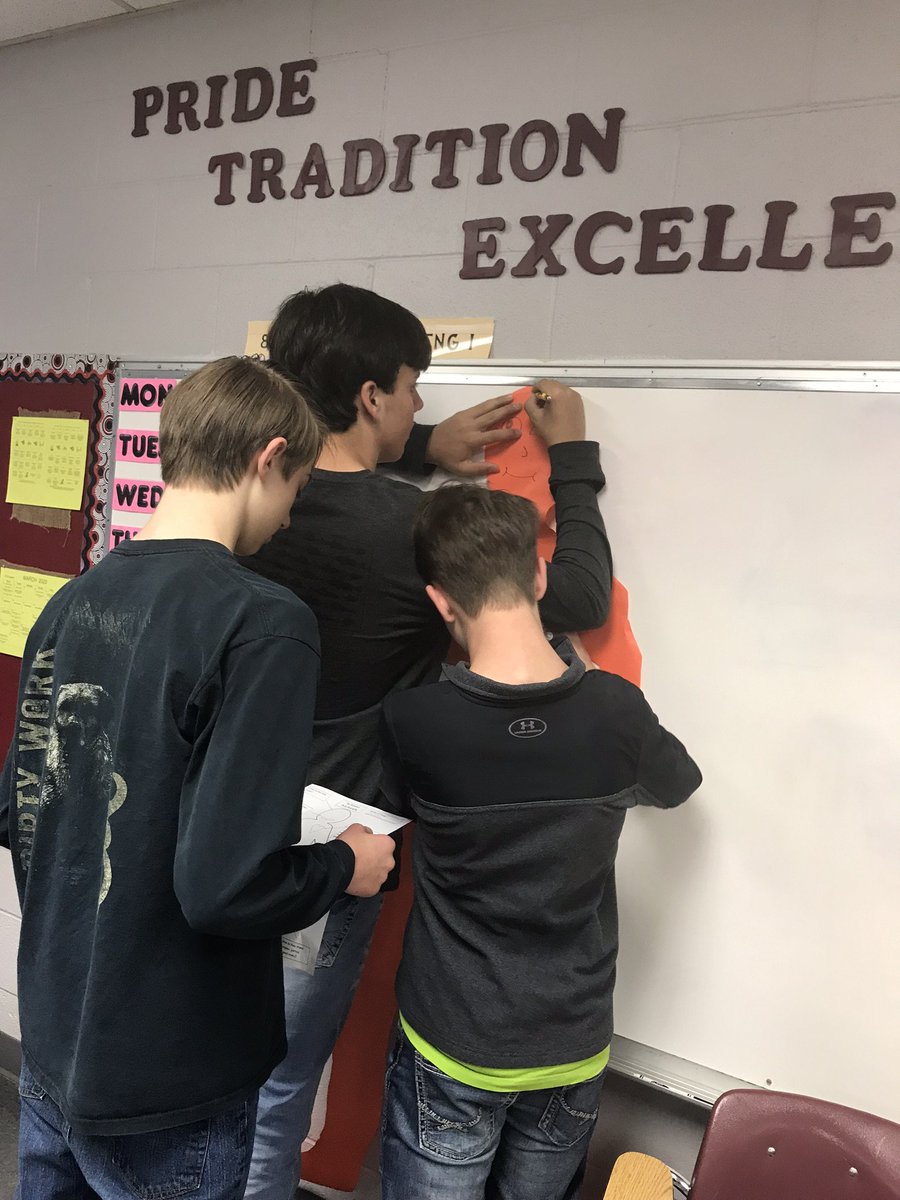 EuporaEagles's tweet photo. Mrs. Pittman and Ms. Smith's 8th grade English classes creating body biographies for The Outsiders. #thinkingoutsidethebody https://t.co/QTgJ9cU3M1