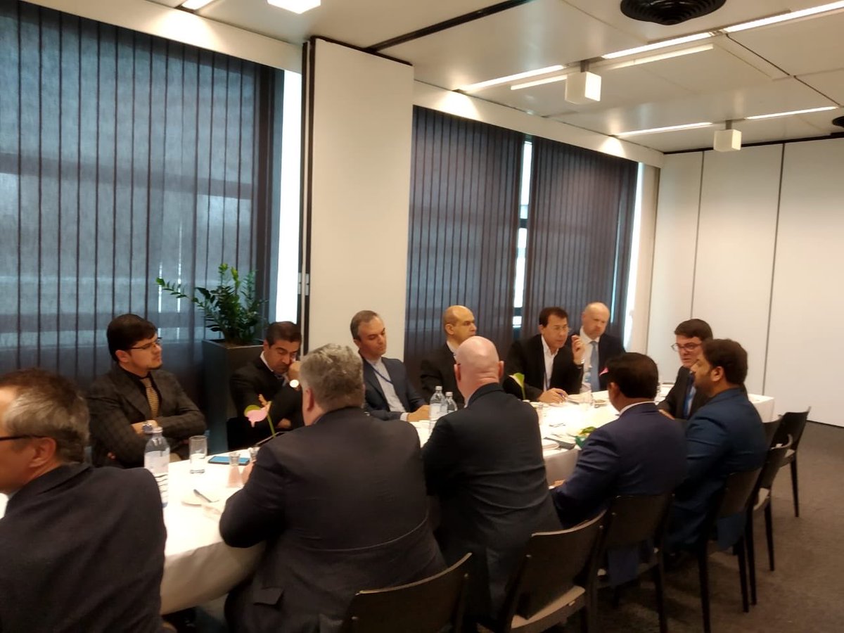 UNODCPakistan's tweet photo. Today, A Special Consultative Meeting of the #TriangularInitiative held between 🇦🇫, 🇮🇷 & 🇵🇰 at the UNODC HQs Vienna. The 3 brotherly countries agreed to continue their mutual collaborative efforts to reinvigorate the Triangular Initiative. #SDG16 https://t.co/jVFbUs0L4c