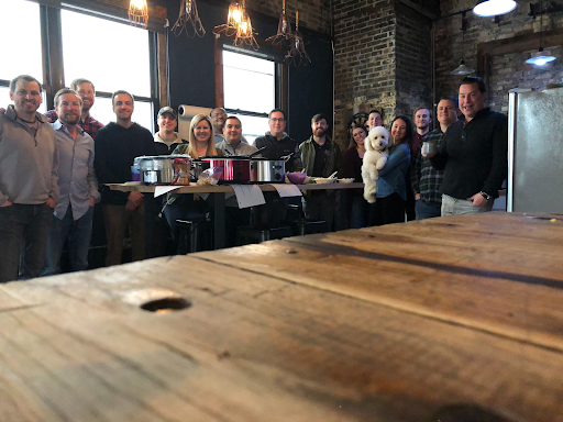 Trust_Mineral's tweet photo. Scenes from a recent chili cook-off at our Milwaukee office. #Culture #ElevatingTeams https://t.co/3titKDi7lp