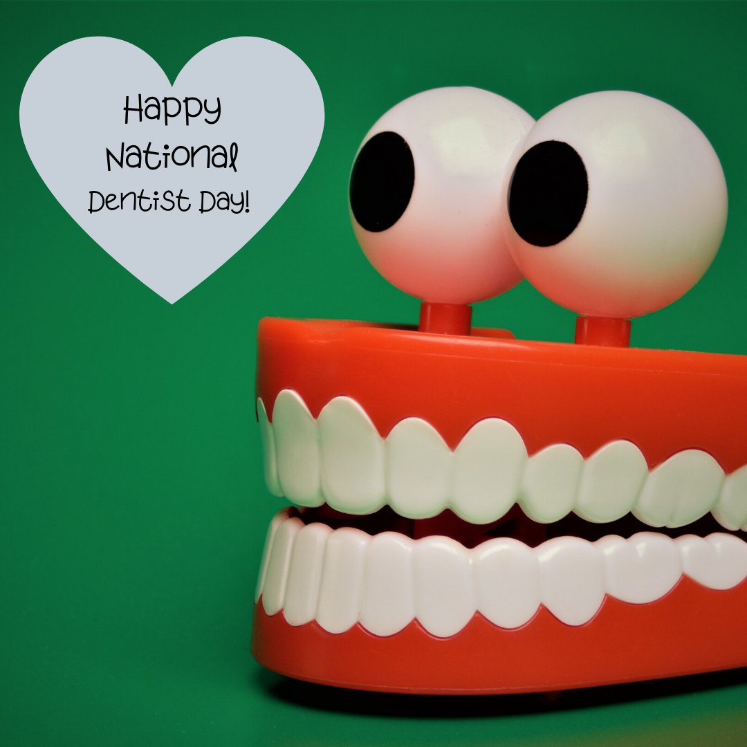 illuminaddental's tweet photo. SMILE! It's National Dentist Day!  What would we do without them? 
Are you a regular check up kind of patient or a "I'm not going until the pain is killing me" kind?  Let us know in the comments. 
#yeg #yegdentist #edmonton #yeglocal #illuminadadental https://t.co/L7ZbHlbUml