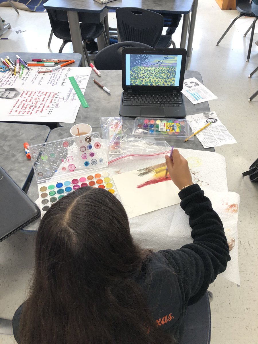 MissJMcManus's tweet photo. Wrapping up our Holocaust Unit and Research Project just in time for Spring Break! I am so proud of these researchers! @nimitzms_elar @nimitzms_neisd @NEISD https://t.co/SJi1dfCrli