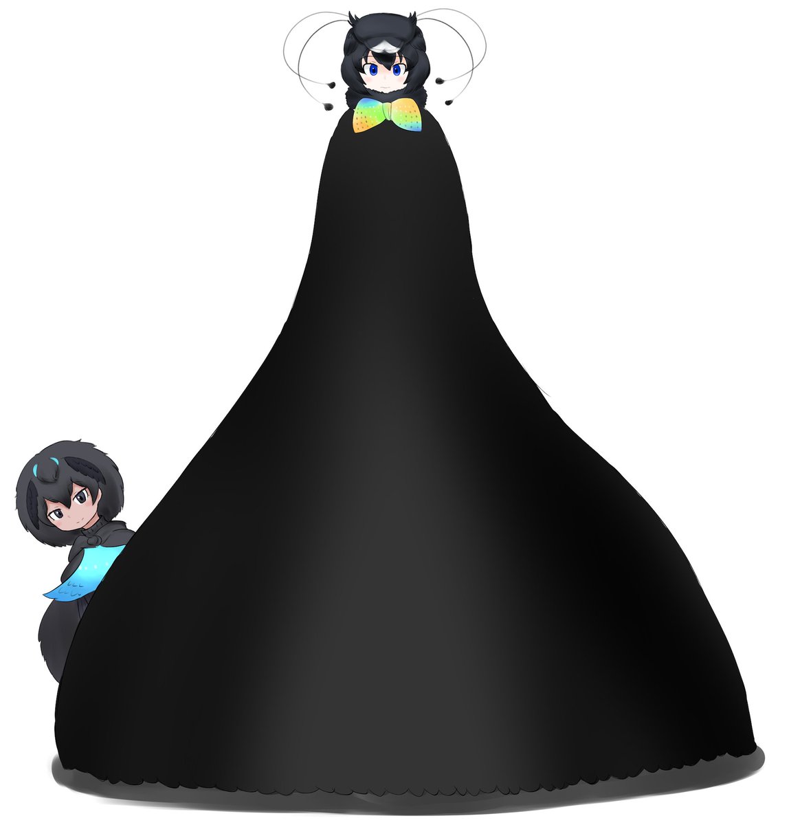ライオンちゃん 双曲線のイラスト