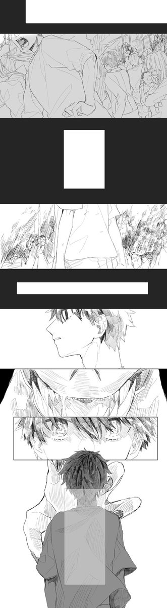 セリフも何もないめちゃくちゃ雰囲気漫画 