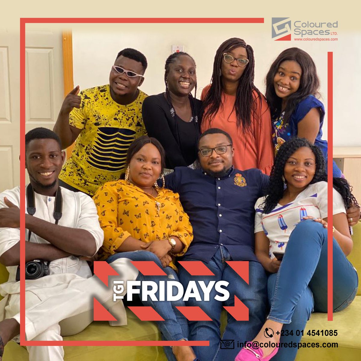 colouredspaces's tweet image. Funday with the team
Friyay #tgif #colouredspaces #promotionalgifts #promotionalproduct