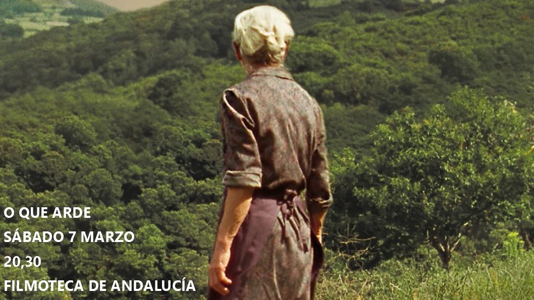 AsaFilmoteca's tweet photo. Mañana sábado a las 20:30 "O que arde" (Oliver Laxe, 2019). #MejorEnLaFilmo https://t.co/0bb4VN7dxm