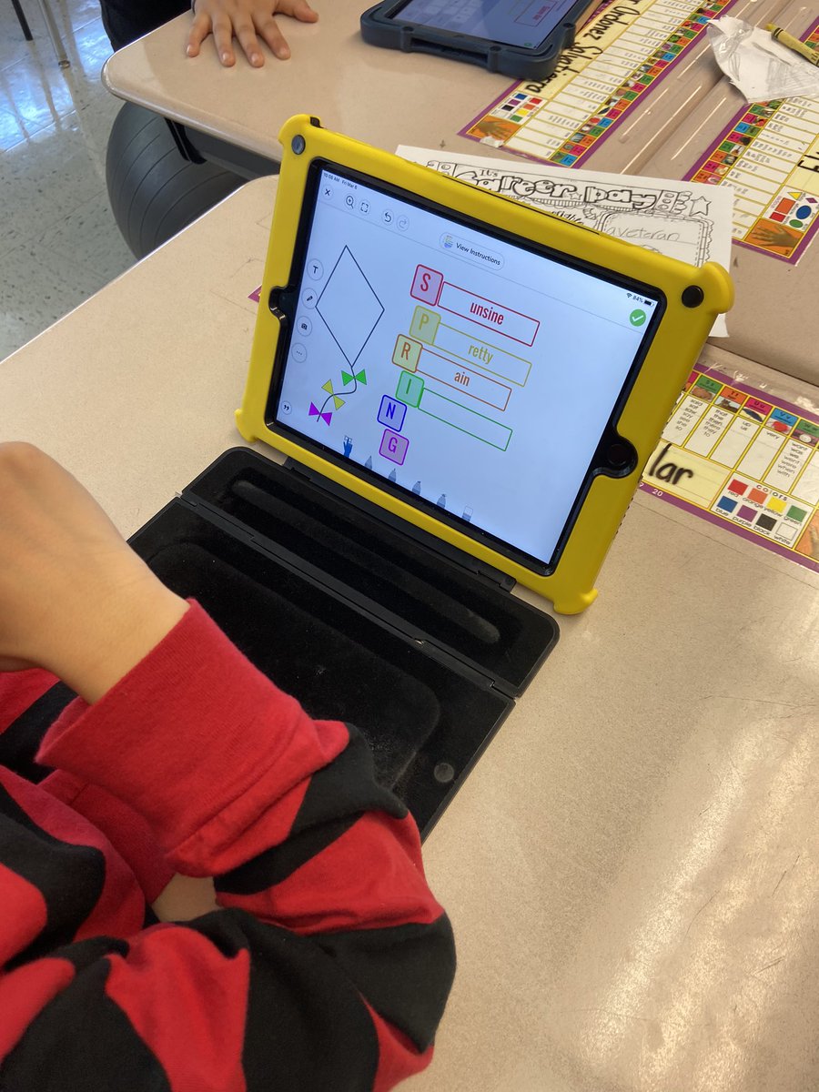 Practicing our acrostic poetry skills on Seesaw! <a href="/GuilfordEle/">Guilford Elementary School</a> #gatorsdeserveit20