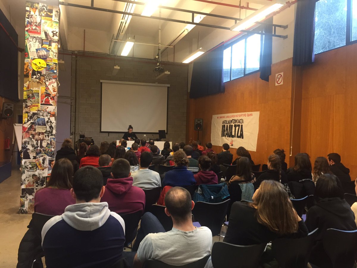 Eskerrikasko <a href="/itaiasarea/">ITAIA</a> ⚡️🔥

Emakume langileon askapena lortzera bidean borroka prozesu errealak martxan jartzea dagokigu. Eguneroko antolakuntzaren eraginkortasunak erakutsiko baitugu zein den bide zuzena.

ANTOLAKUNTZAN DATZA IRAULTZA! ✊🏽