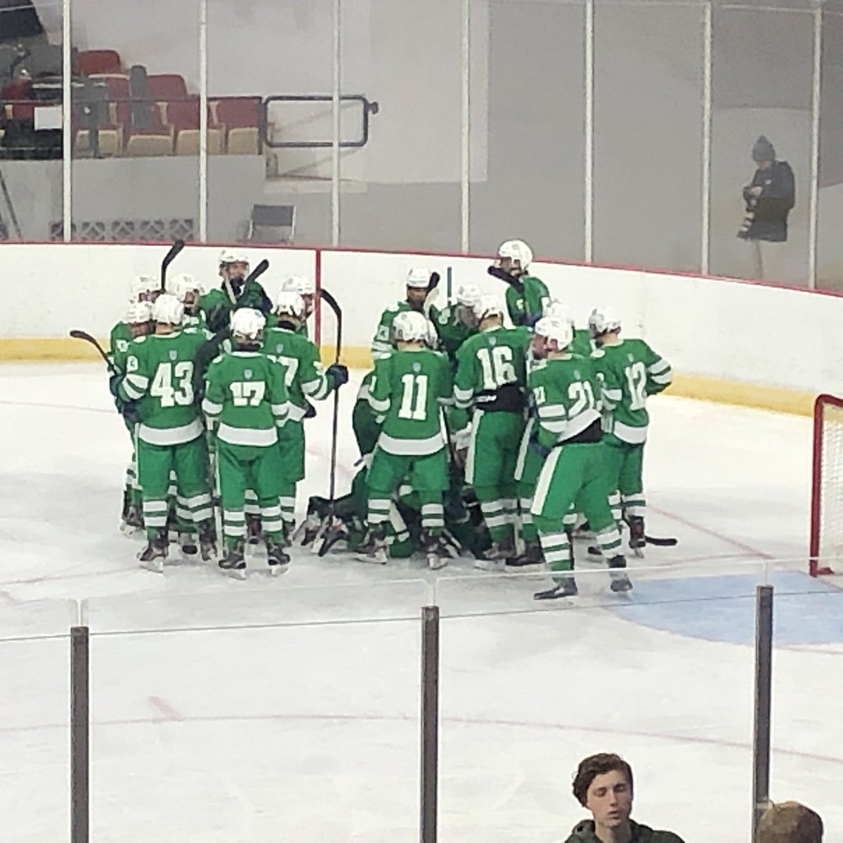 So #^#%##% proud of these boys!!!  5 to 3 win after trailing 2-0 in the first.