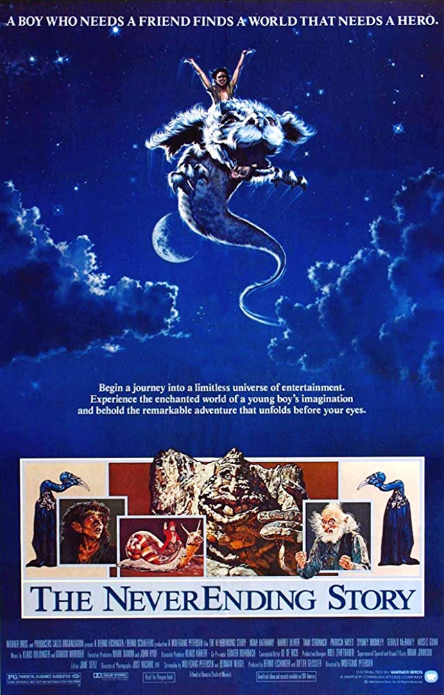  #TheNeverendingStory (1984) Wow i love this movie so much, it's such a magical ride and full of wonders and wonderful visuals that hold up to this day. The Swap scene is still as powerful as i remember it when i first saw it years ago. Such a wonderful family movie.