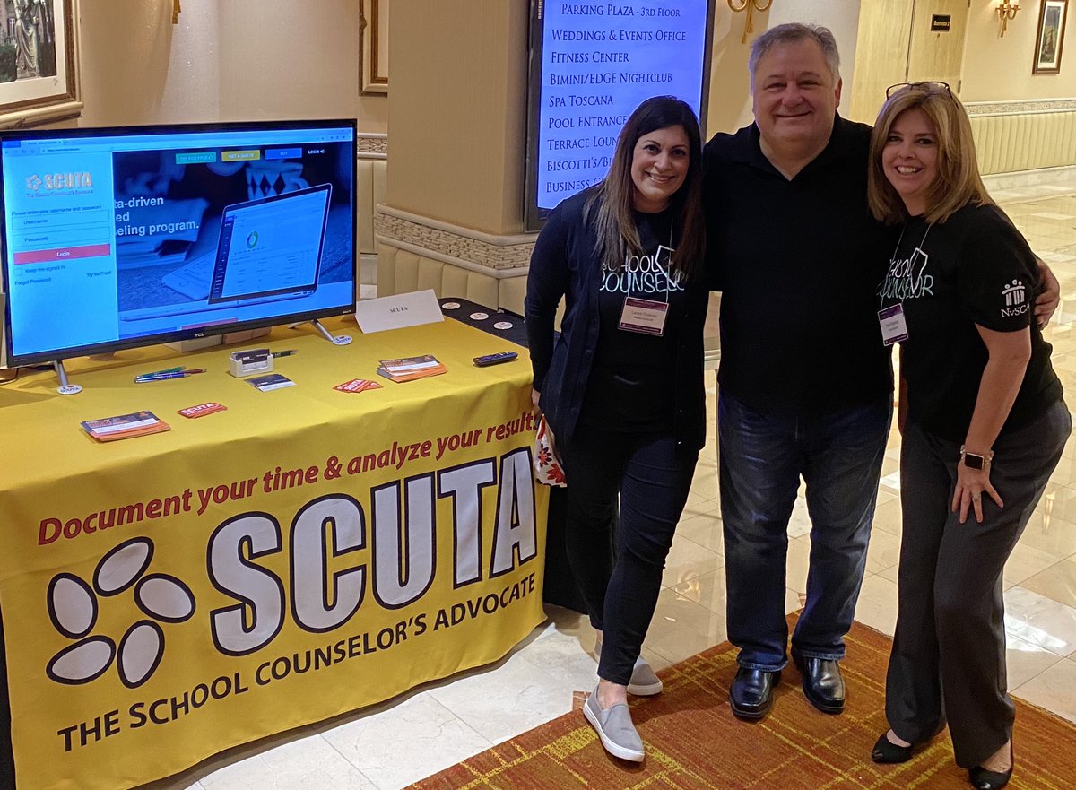SCUTAsteve's tweet photo. Visit SCUTA at the Nevada School Counselor Conference. https://t.co/H1wdwoqBNP