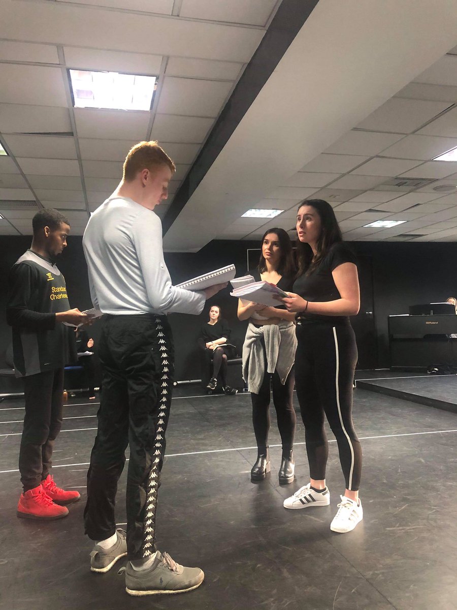 Some pics from today’s stumble through of act 1 and act 2 of ‘As You Like It’ ✨ it’s all very exciting!