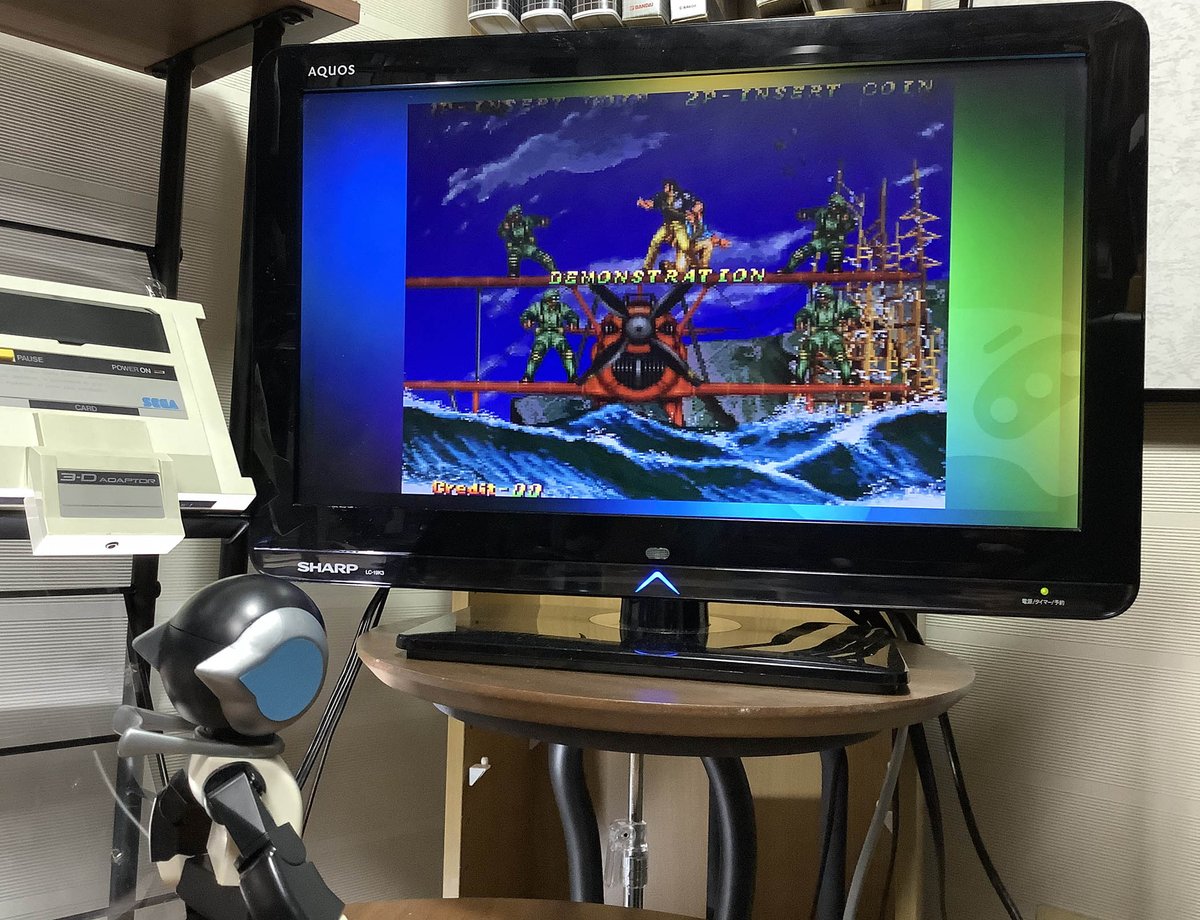 DentoTeramachi's tweet photo. もちろん、一般的なDECOファンにも対応できるゲームも多々あります。エドワードランディ(写真)、クルードバスター、ダーウィン4078、アクトフェンサー、スーパーバーガータイム・・・。ま、逆にこの辺りになると、他機種でも遊べるというね。 #LegendsFlashback https://t.co/LGXVDaucvn
