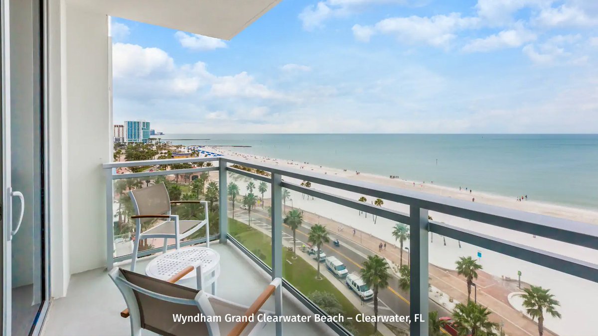 We’re thrilled that <a href="/Wyndham_CWB/">Wyndham Grand</a> was ranked the #3 hotel in Clearwater by U.S. News &amp; World Report! Reserve your spot: bit.ly/2vMKsJP