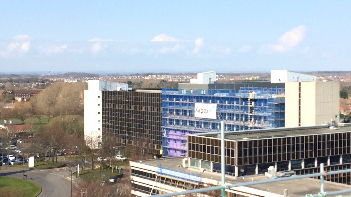 AndyKitson1's tweet photo. Kapex Construction, sister site viewed from the future 9th floor of Eagle Star appatment block.
Three more floors due construction and plenty of interest as the sales flat this week.👍 https://t.co/7bQPePRVBD