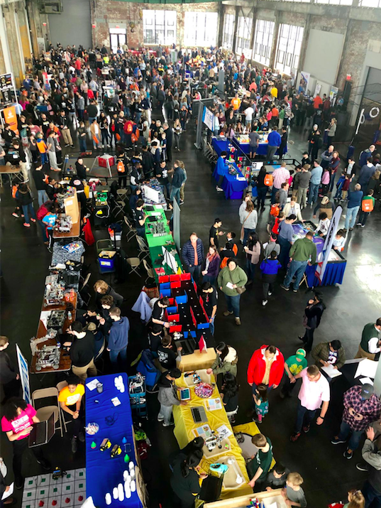 RI Robot Block Party tweet media