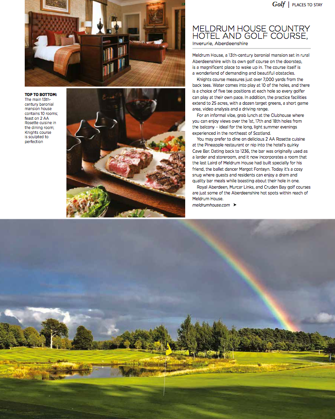 themeldrum's tweet photo. SUITS YOU TO A TEE...🏴󠁧󠁢󠁳󠁣󠁴󠁿⛳️
We've been featured in this month's Scotland Magazine in a golfing special alongside a prestigious set of other hotels with golf courses. 
To see more about our offers and memberships, head to our website on https://t.co/BJIZoDa2qd https://t.co/PtHeK27oc1
