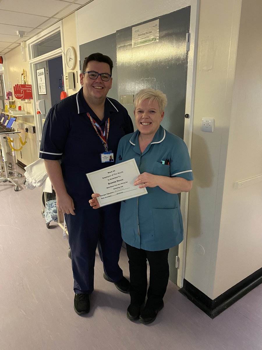 Digestive Dieseases ๐ณ๏ธโ๐ (@a5whh) on Twitter photo Ward A5 employee of the month for February. Thank you to Brenda for all your hard work from your colleagues. <a href="/LyndaEllison16/">Lynda Ellison๐</a> <a href="/NayThompson92/">Nay Taylor-Thompson</a> #makingadifference Ward A5 employee of the month for February. Thank you to Brenda for all your hard work from your colleagues. <a href="/LyndaEllison16/">Lynda Ellison๐</a> <a href="/NayThompson92/">Nay Taylor-Thompson</a> #makingadifference