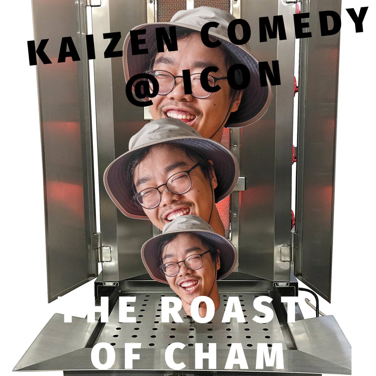 IconLounge's tweet image. Tonite! The Roast of Cham!
Tickets available at the door.