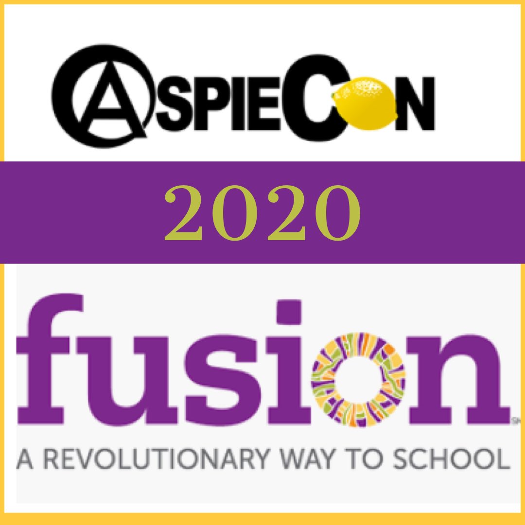 AspieCon's tweet photo. WELCOME @FusionAcademy to #aspiecon2020. Fusion Academy is a unique private school where education is personalized for each student. We are excited to have them join the #aspiecon family 🍋🍋#aspergers #specialeducation #education https://t.co/ac7NWGEkAf