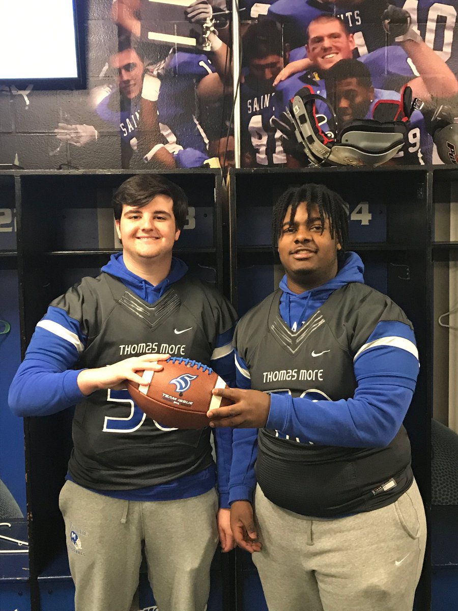 After a great visit and conversation with <a href="/coachdonoghue/">Stephen Donoghue</a>, I am proud to announce I have committed to play football at Thomas More University!                   <a href="/PastorRonnieJr/">Ronnie Phillips, Jr.</a>