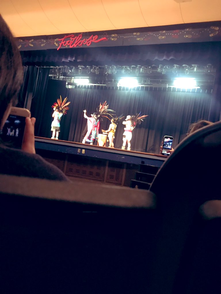 Thank you so much the Indigenous organization for this amazing presentation ♥️.Our students were able to learn about pre-Hispanic culture, various customs, and Aztec traditions. #hispanicculture #samrayburntexans #hispanichonorsociety