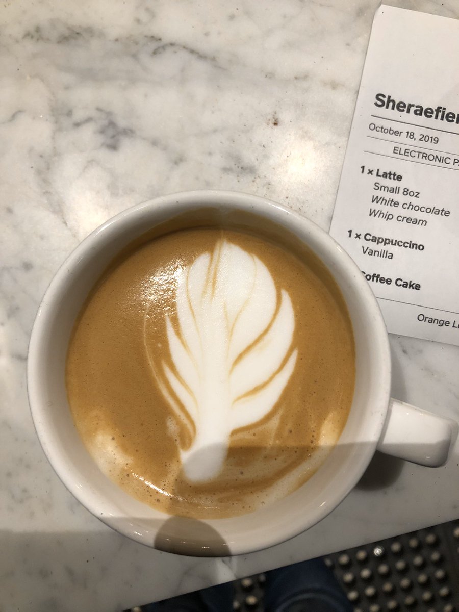 tarynward99's tweet photo. the progress of the last 6 months being a barista https://t.co/PQ4TVlRGH2
