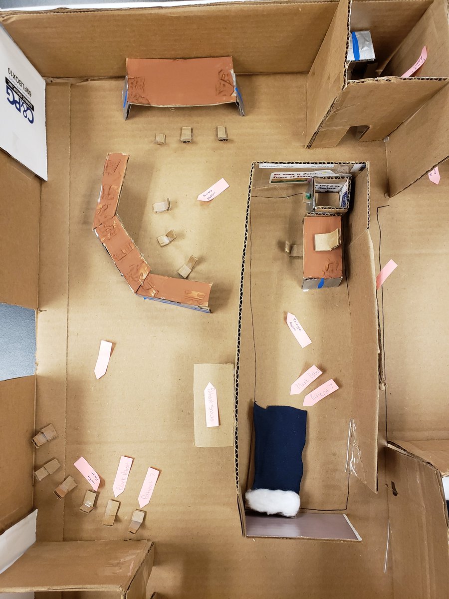 FRCCBioMed's tweet photo. Here is another ER design model. This group's innovation is having a way to treat and care for patients with a medical need who do not need ER services - which is good for the community!
#futuremedicalprofessionals https://t.co/a7Yj0bS994