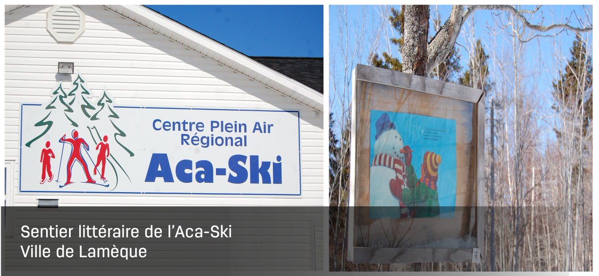 CreonsLaSuite's tweet photo. ⛷📖 Skier et lire en même temps, c'est possible avec cette initiative du Centre Plein Air Régional Aca-ski de Lamèque !
https://t.co/5OvChwmert
#créonslasuite #francophonie #littératie #activitésportive https://t.co/ROkcM7cS5C