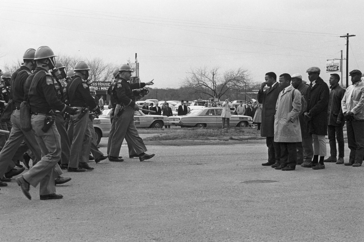 John Lewis: Good Trouble (@johnlewisdoc) on Twitter photo On this day in 1965, <a href="/repjohnlewis/">John Lewis</a> and many others endured physical violence for daring to take a stand against racism and discrimination. Today, we thank them for their bravery. On this day in 1965, <a href="/repjohnlewis/">John Lewis</a> and many others endured physical violence for daring to take a stand against racism and discrimination. Today, we thank them for their bravery.