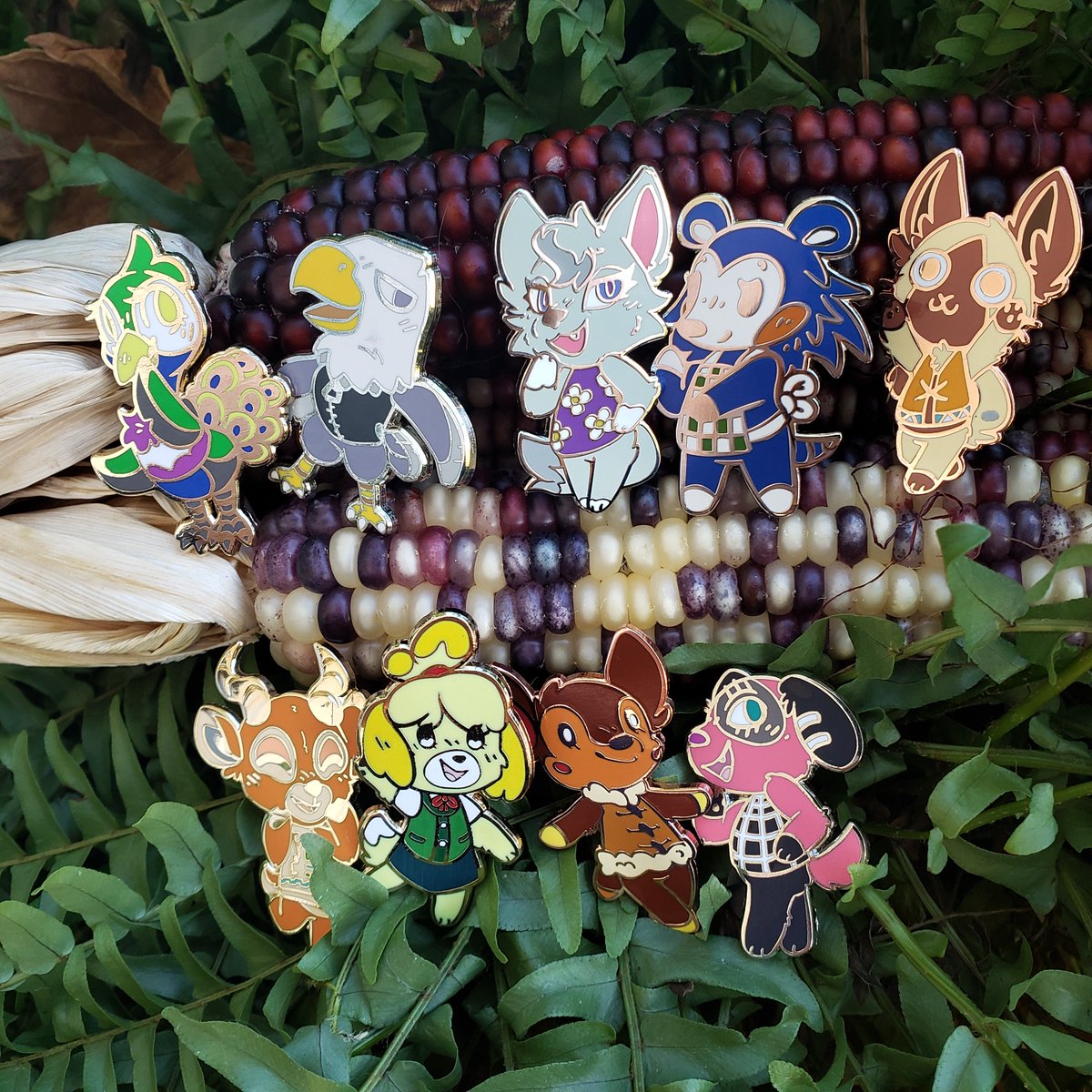 Ruefers's tweet photo. I'm giving away 2 sets of 4 animal crossing enamel pins!

Winners can pick any 4 animal crossing enamel pin from my website, https://t.co/7FCIbbipAT (9 to pick from!)

To enter:
-Retweet and Follow!!
-(optional) comment your favorite villager for future pins!

Ends on March 20th! https://t.co/wzftgBJJCZ