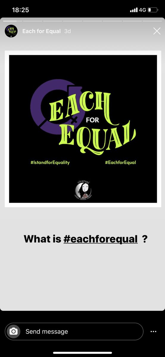 Thank you <a href="/AmitHPanchal/">Amit Panchal</a> for sharing 

Heres to more voices on #EachforEqual #istandforequality <a href="/Ciceroni_App/">CICERONI</a>