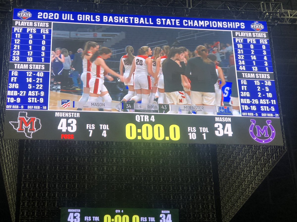 Muenster_alum's tweet photo. Proud of the @MISDLadyHornets !  We will be cheering y’all on tomorrow!  @Muenster_ISD @KGAFSportsTalk @Muensterisdpto https://t.co/RiwfIntc8F
