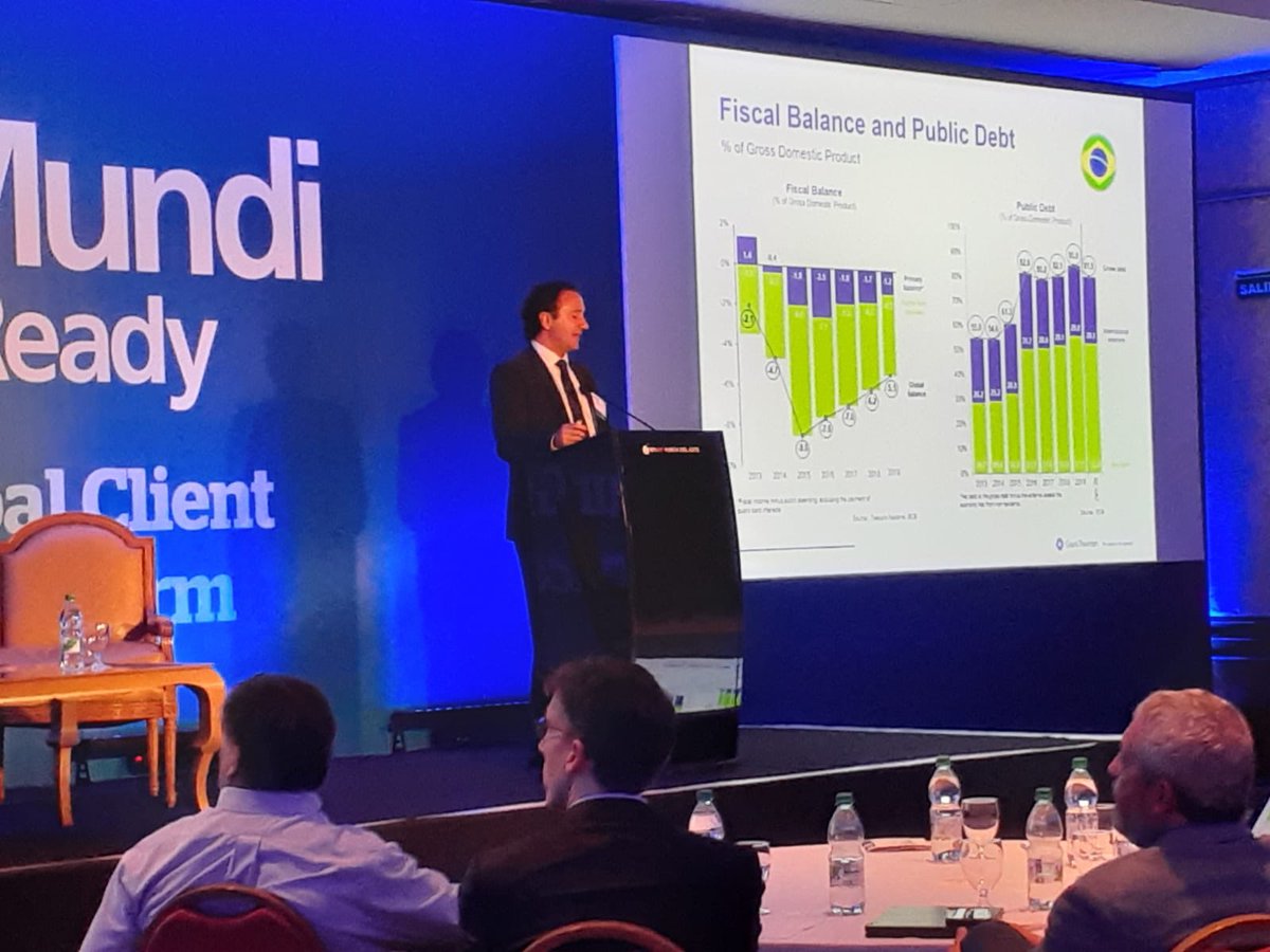 <a href="/IgnacioMunyo/">Ignacio Munyo</a> disertó sobre “Perspectivas económicas en Latinoamérica” en la conferencia de Lex MUNDI, red internacional que reúne las firmas de abogados líderes del mundo realizada en Punta del Este.  #GTUY