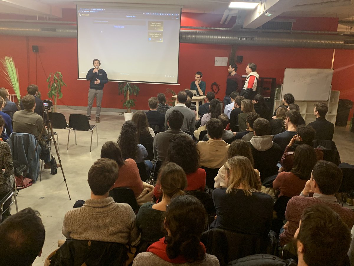 LeWagonBordeaux's tweet photo. 7 projets codés par nos 28 élèves de la session d’hiver🧑🏽‍💻👩🏼‍💻🧑🏻‍💻👩🏾‍💻👩🏻‍💻

[...]
5.Random Life🍀📱
6.PronostkR⚽️📱
7. Wiki Race🎮🕹

#WagonBdx #Code #DéveloppeurWeb #Tech #Ruby #ProductManager #GrowthHacker https://t.co/i0TTfZCj7L