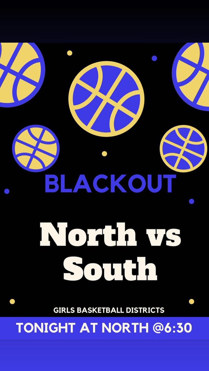 COME OUT TONIGHT TO SUPPORT  THE GIRLS IN DISTRICTS ‼️‼️‼️