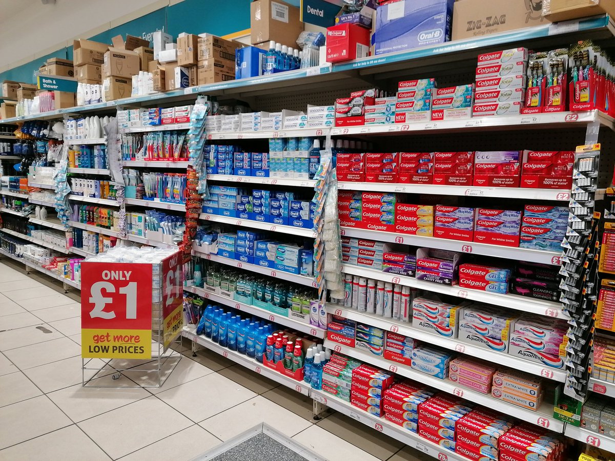 emma_l_pearson's tweet photo. So today I joined the team at 1998 Sutton Coldfield to talk to colleagues about working for Poundland whilst rolling up my sleeves and helping on delivery day. Was proud of my handiwork in the process! https://t.co/CiHoLoyp85