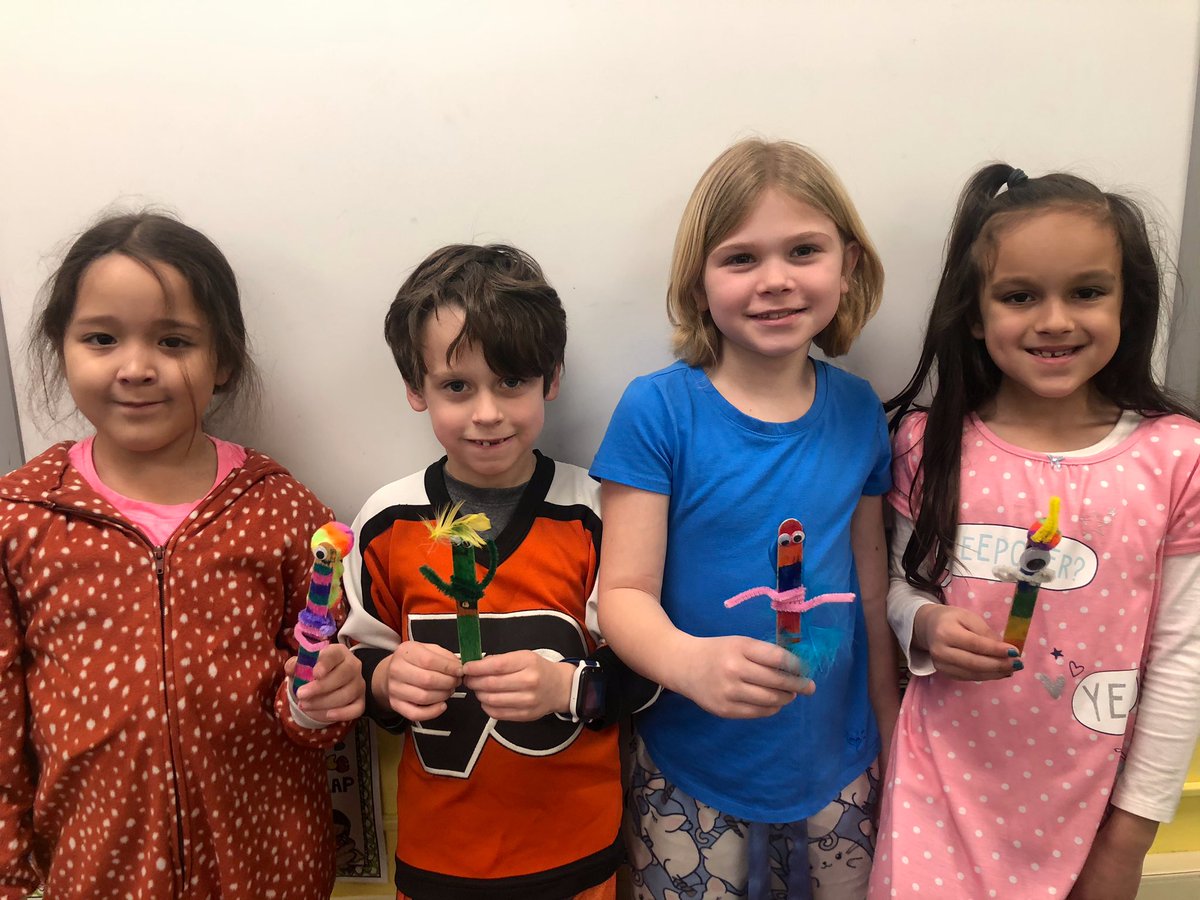 Thanks to my special mystery reader, Mr. Masi, for coming in to read There’s A Wocket in My Pocket to us, and then helping us make our own Wockets to keep in our pockets! <a href="/Harmony_NJ/">Erik M. Paulson</a> #MTPSpride #ReadAcrossAmericaWeek