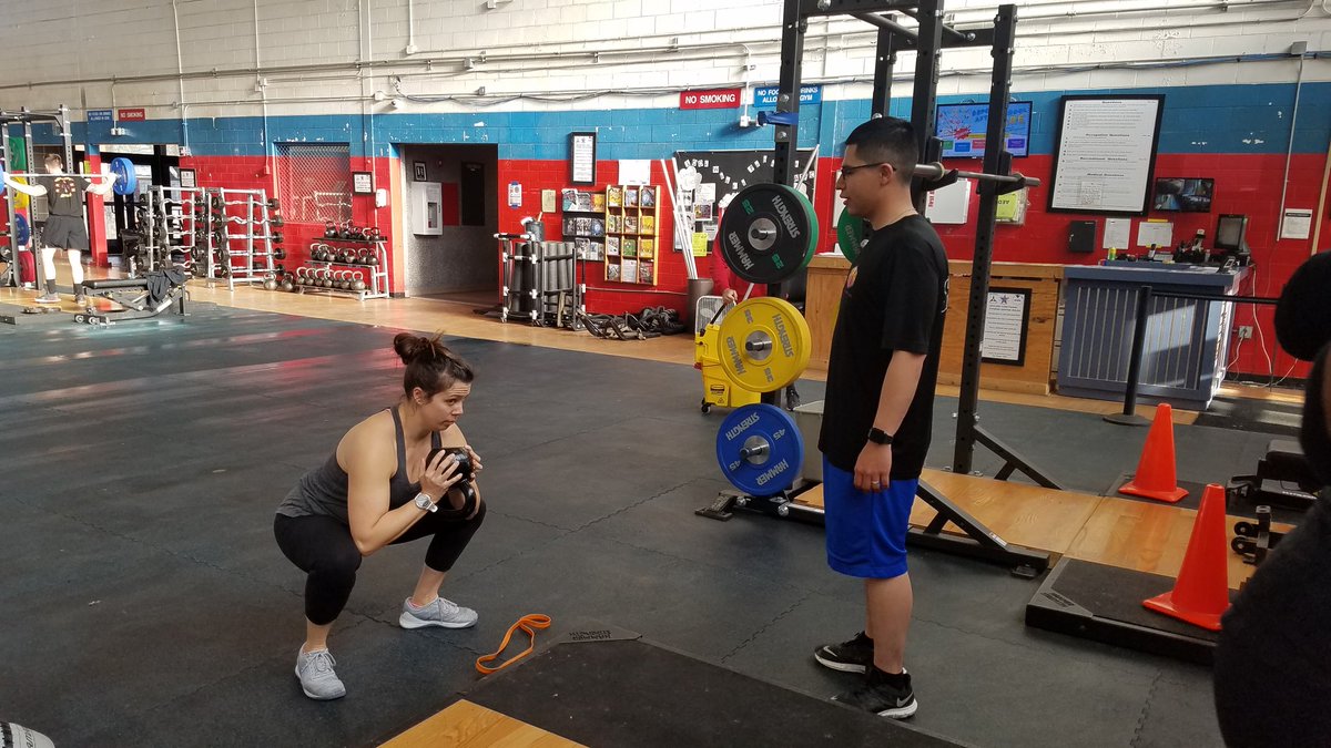 nukes4peace's tweet photo. First ever Red Dragon Barbell class. Getting Soldiers ready for the ACFT. Had a little help teaching from my best friend!π #ACFT #DragonFit https://t.co/htFJzHeLTZ