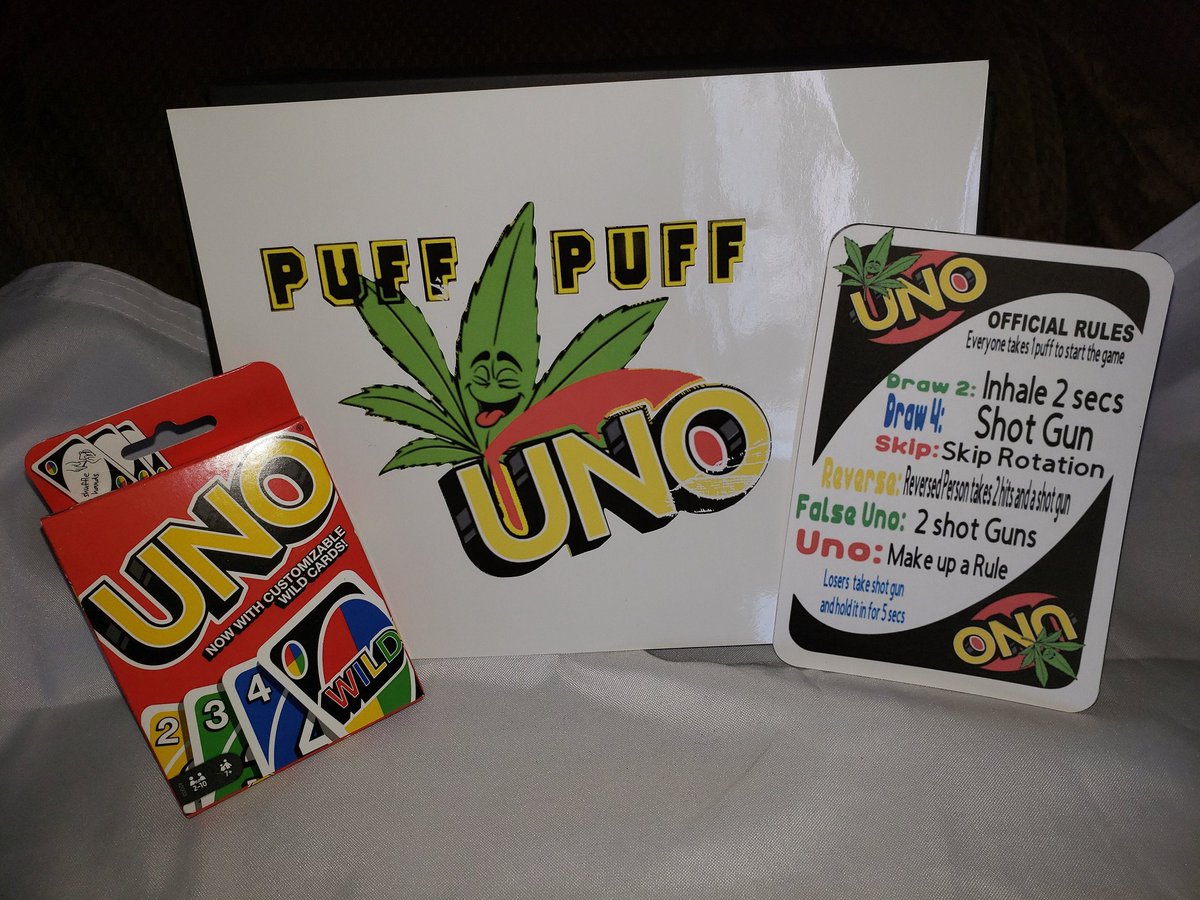 taylormade561's tweet photo. Excited to share the latest addition to my #etsy shop: Puff Puff Uno #puffpuff #games #family https://t.co/BTI1ctyKYP https://t.co/rGPOVxH4OR